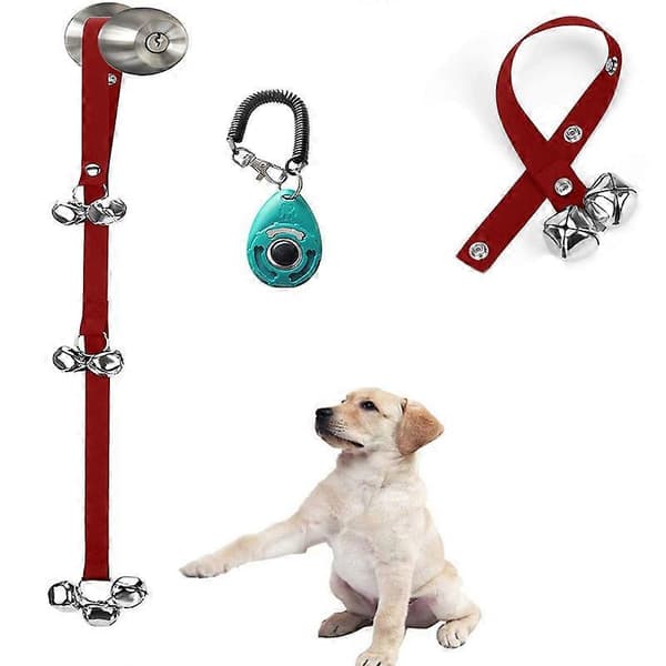 Uppgraderade valp klockor hund dörrklockor för dörrknopp/potträning