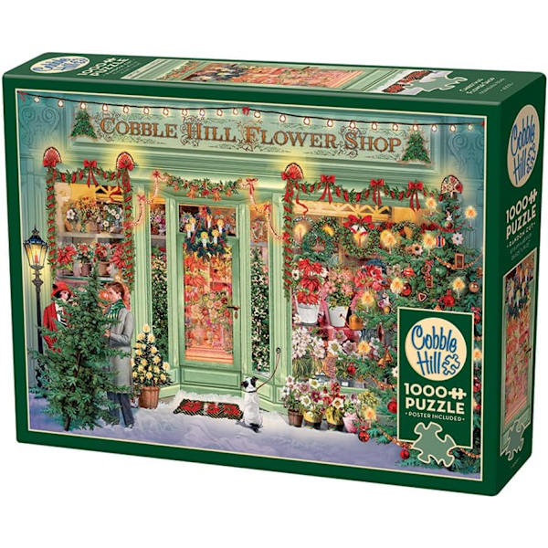 Juleblomsterhandler Puslespil, Deluxe Farve