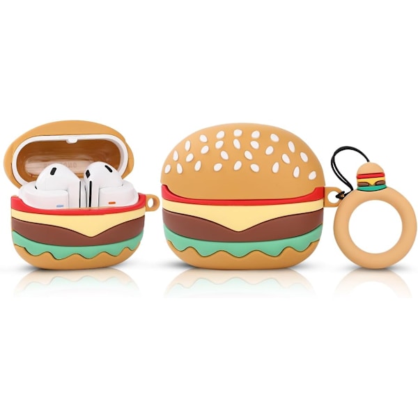 2 STK Etui til Samsung Buds3/buds 3pro Øretelefon Etui, Tegneserie Design Stødsikkert Silikone Beskyttelsesetui Cover til Mænd Kvinder color 2