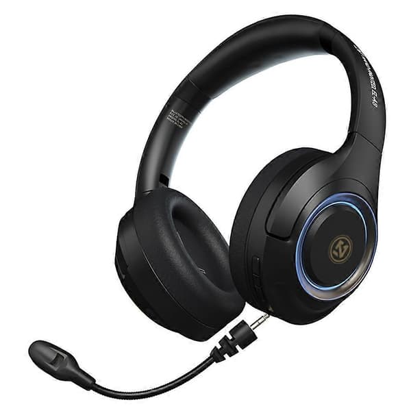 Typ A EL-A8 Bluetooth Hörlurar Trådlösa Tunga Bas Over-Ear Gaming Musik Headset