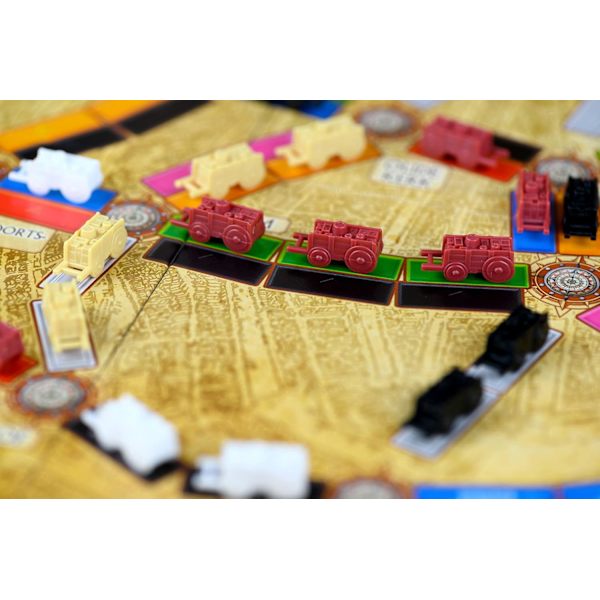 Days of Wonder Ticket to Ride Amsterdam Familjespel Brädspel Ålder 8+ För 2 till 4 Spelare Genomsnittlig Spellidstid 10-15 Minuter