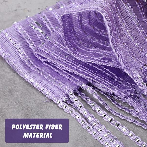 Stringgardinpanel, Glitter Dør Vegg Vindusdører Panel Flueskjerm Frynser Romdeler Persienner, Duskeribbon