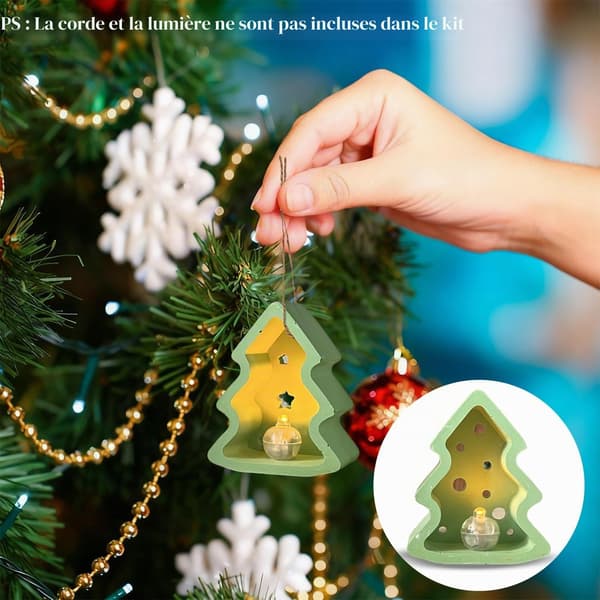 Jule-silikoneforme - Jule-silikoneforme - Støbeforme - Juleforme - Til støbearbejde - DIY