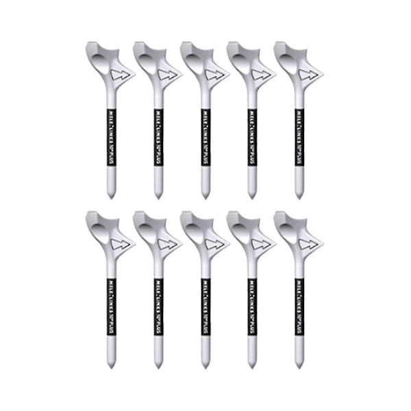 Golf Tee Golf Tee Brakett 10 Diagonal Innsetting Slitesterk Tee Golf Speed Tee Golf Tilbehør