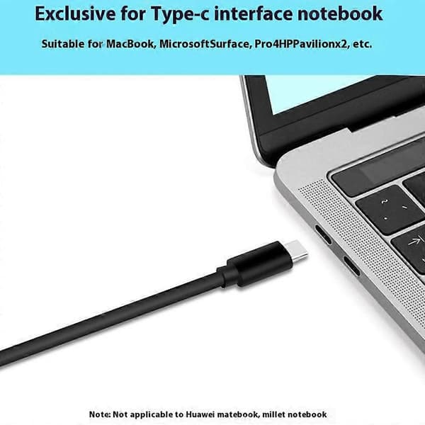 ONTEN OTN-9538 Type-C til DP Kabel 4K HD Video Converter Ledning til MacBook