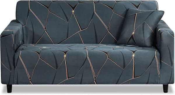 Elastiskt sofföverdrag halkfritt Jacquard Elastiskt sofföverdrag för 2-sits soffa