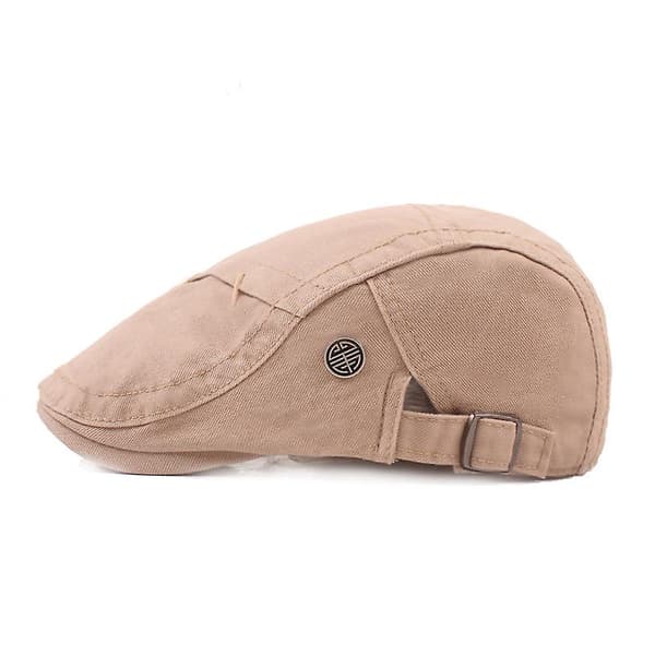 Baret hat stil baret dame peaked cap bomuld advance hatte kunstnerisk ungdoms baret herre mesh hat Gray