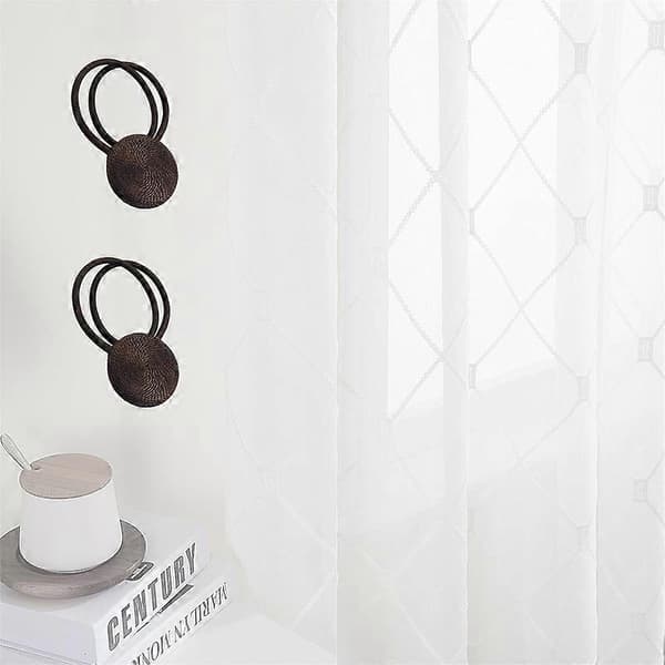 Magneettiset verhonpidikkeet, Boho-köysiverhonpidikkeet