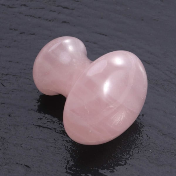 Gua Sha -hierontatyökalu - Sienimuotoinen kristalli kvartsi Guasha -kivi Gua Sha -raapimishierontatyökalu