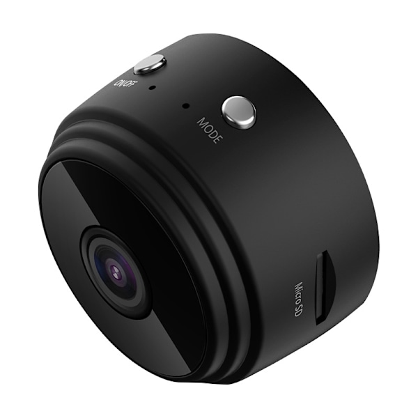 1x Langaton ulkokamera, linnunpönttö 720p-kameralla, yöversio Wifi-kamera, musta