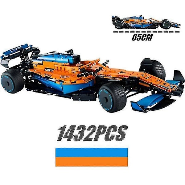 42141 Mclarens Formel 1 Racebil F1 Modellbyggset Klossleksaker För Barn Födelsedagspresent Pojkar Set