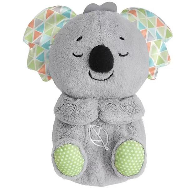 Fisher-Price Soothe ‘n Snuggle Koala, gosig ljudmaskin bebisleksak med realistisk andningsrörelse