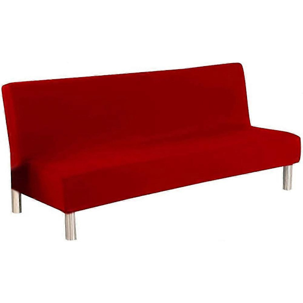 Sofföverdrag utan Armstöd 3-sits/2-sits Stretch Sofföverdrag för Bäddsoffa L