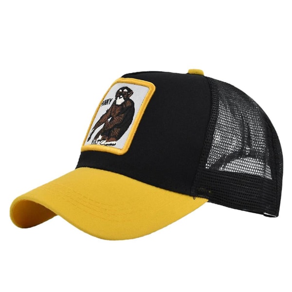 Ny Djurbroderad Mesh Cap Broderad Baseball Hat Eagle Hat Peaked Cap Hot Style Solskyddshatt