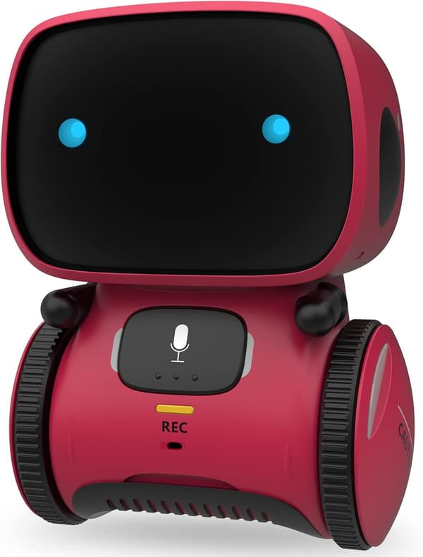Interaktive Smarte Robot Legetøj, Intelligent Robot Legetøj til Børn, Piger & Drenge Robot Legetøj 3 År og Op, Stemmestyret red