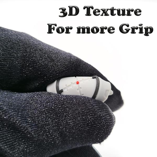 3D Thumbstick-hætter Grip-sæt Aim Assist Caps til XBOX/360/ONE Controller Tilbehør PS4 PS5 Controller Tilbehør, Stick Tilbehør set 2