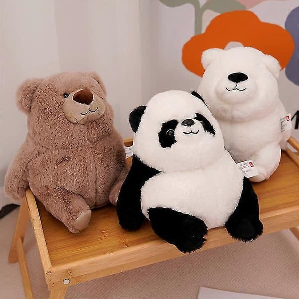 Panda dukke plyslegetøj søde buttede kludedukke pudegave dukke til børn
