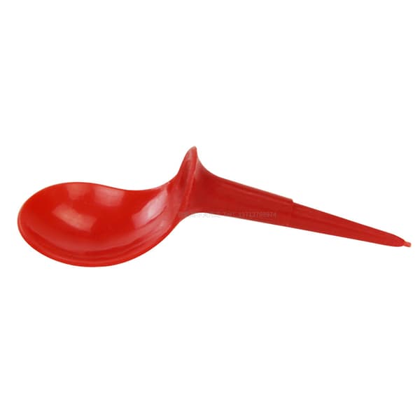 50 Stycken Plast Nyhet Anti-slice Golf Tees Stol Tees Divot Verktyg Röd