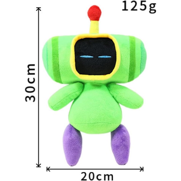 2025 Nya 30 cm Robot Plysch Figur Leksaker för Astro Bot, Räddningsplan Gosedjur Docka (Köttbulle)