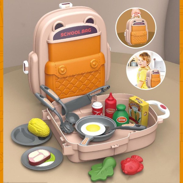 Case Set för barn, väska kit, liten väska Leksaker för toddler Barn ålder 3,4,5,6 år gammal för låtsaslek present.