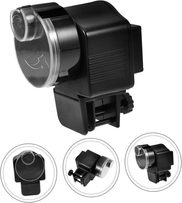 Akvariefoderautomat, Automatisk foderautomat til hjemmeakvarier, Foderautomat