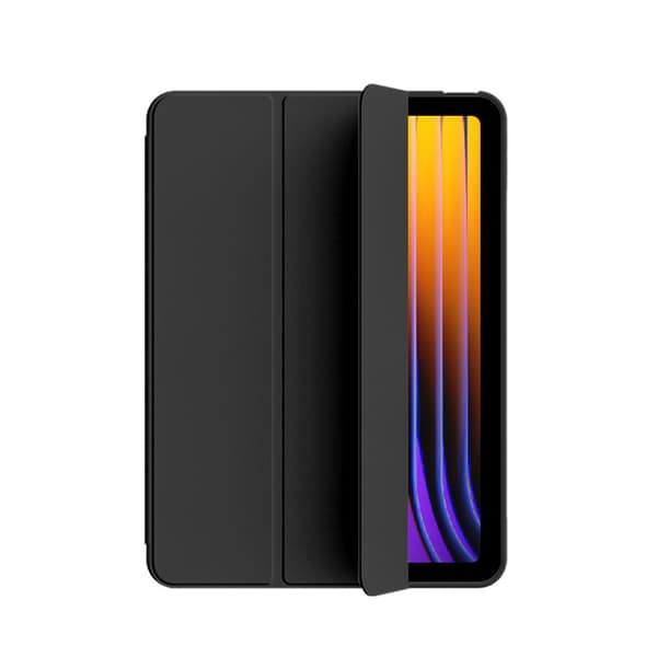 Xiaomi Mi Pad 6/6 Pro (11-tommer, 2023 model, 6. generation), slankt stativ, hårdt bagsidecover (sort)