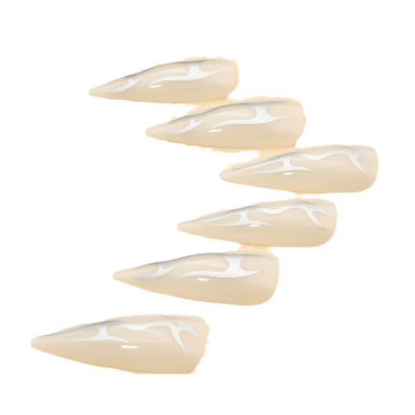 Kynsilakkalevyt Nude Wearable Nails, Jelly-liima