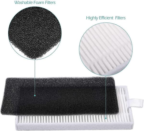 Reservedelssett for Ecovacs Deebot N79S N79 robotstøvsuger