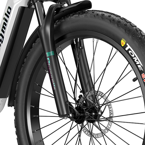 sähköpyörä MX06 1000W moottori 48V 17.5AH akku 26-tuumainen sähköpyörä 42KM/H SHIMANO 7-vaihteinen kaupunkisähköpyörä 90KM kestävyys Vit