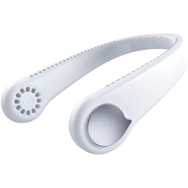 Bärbar fläkt - EMEBAY - Mini hängande fläkt - USB - 45 dB - Vit Vit