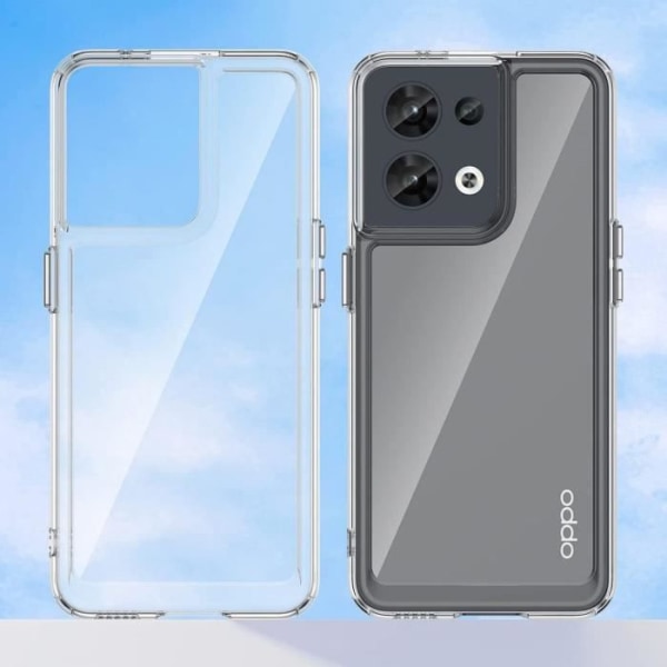 Gennemsigtigt etui til OPPO Reno 8 5G Protection Ultra Slim Shockproof Transparent