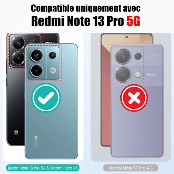 Silicone Case - Xiaomi - Redmi Note 13 Pro 5G - Transparent - Shockproof - Flexible Transparent