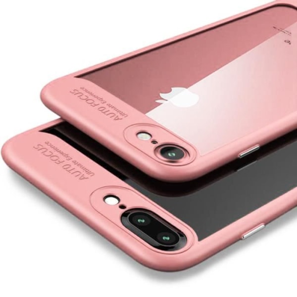 iPhone 7 Plus-cover (5,5') Luksus Matt Pink Beskyttelse Anti-Shock