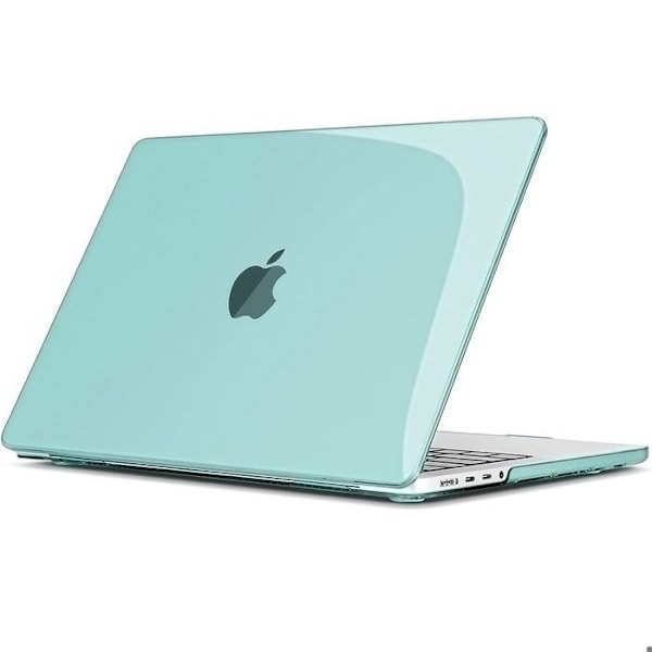 Coque för MacBook Pro 14 Tum M4 M3 M2 M1 Pro/Max 2024 2023 2021, Hård Slim Skyddseffekt - Grön Grön