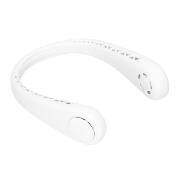 Nackfläkt - TBEST - USB-modell - 3 hastigheter - 45 dB - Uppladdningsbar Vit