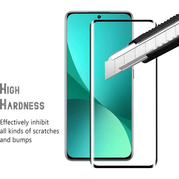 Lot-2 härdat glas för Xiaomi 12-12X High Definition skärmskydd Transparent
