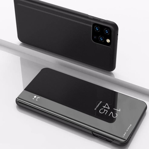 Cover til iPhone 11 Pro Max (6,5") Komfortabel SMART VIEW 362 graders beskyttelse Sort Svart