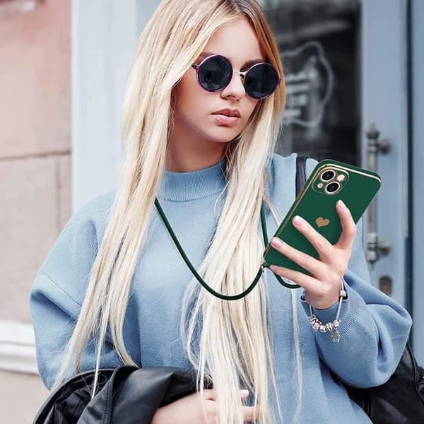 Coque - E.F.CONNECTION - för Xiaomi Redmi Note 13 Pro+ 5G - Stötsäker - Silikon - Mörkgrön Mörkgrön