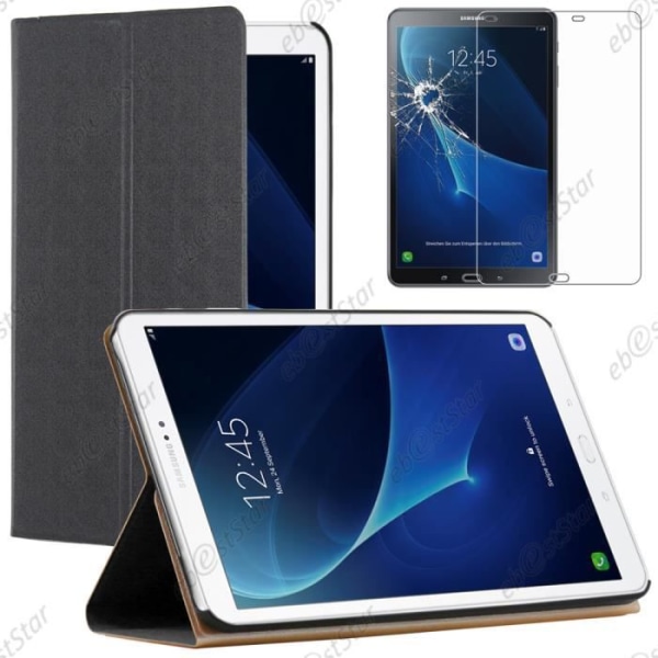 ebestStar ® härdat glas + Smartcase Magnetfodral Smart Cover för Samsung Galaxy Tab A 2016 10.1 T580 T585 (A6), Färg