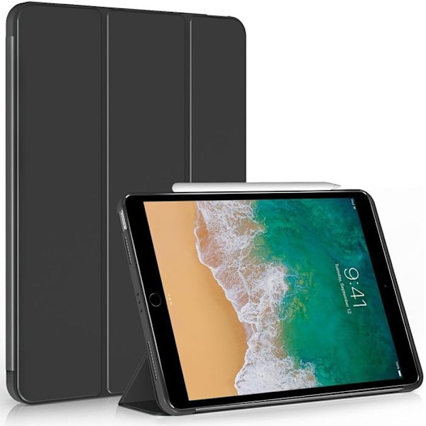 Skydd för iPad Air 3 10,5 tum / iPad Pro 10,5 tum, Rep防护 自动休眠-黑色 Svart