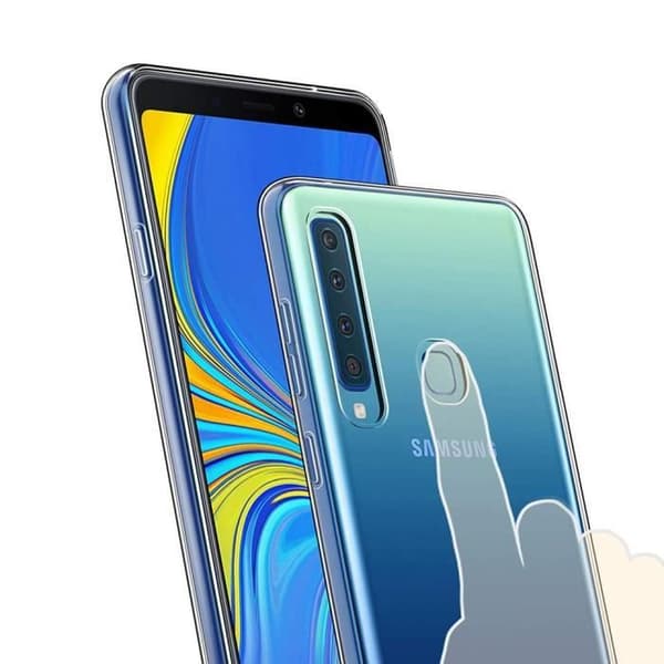 Coque - Efconnection - för Samsung Galaxy A9 2018 - Silikon TPU - Stötsäker - Transparent Transparent