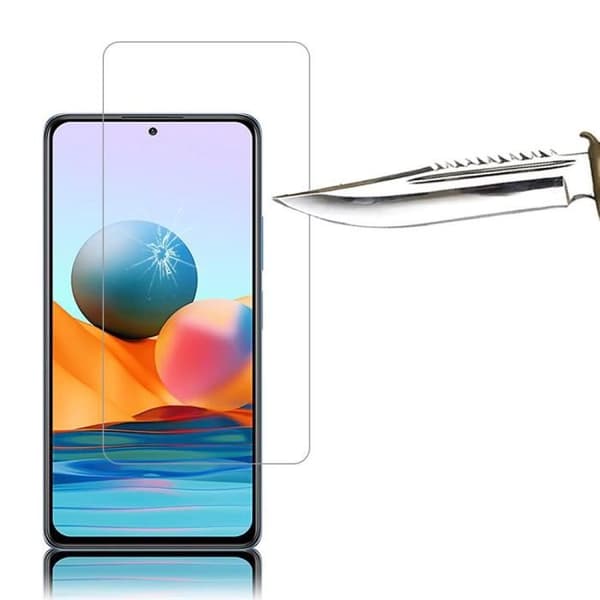 För Xiaomi Redmi Note 10 Pro 6.67": Pack - 3-pack skärmskydd i härdat glas