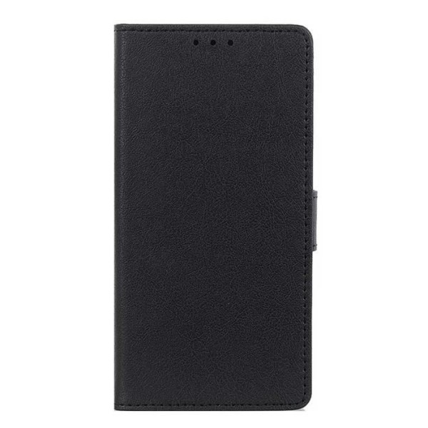 Fodral - XWZYQ - Redmi Note 9 - Svart läder - Plånboksfodral - Flik Svart