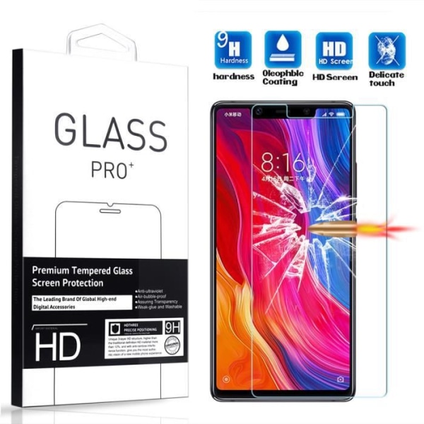 [1 pakke] Skærmbeskytterfilm af hærdet glas til Xiaomi Mi 8 SE (5,88")