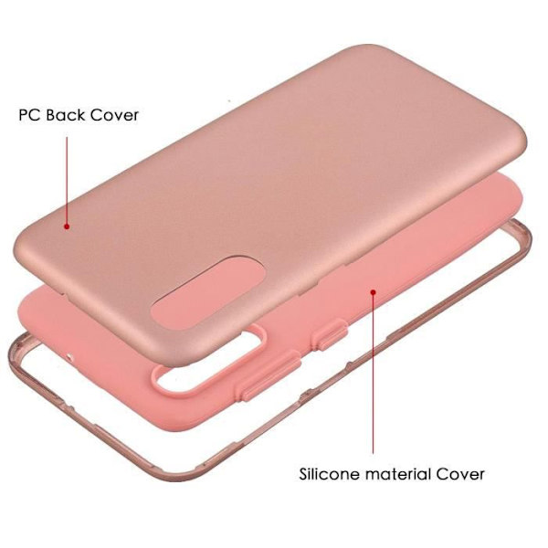 Coque - Huawei - P30 - Silikone TPU - Ultra Tynd - Anti Ridser - Stødabsorberende Rose guld