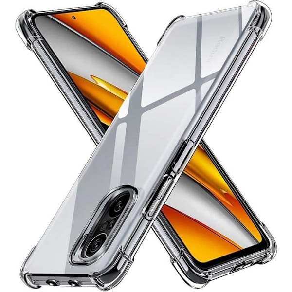 Etui til Xiaomi 11i (6,67") Forstærket hjørnebeskyttelse med høj modstandsdygtighed silikone Transparent