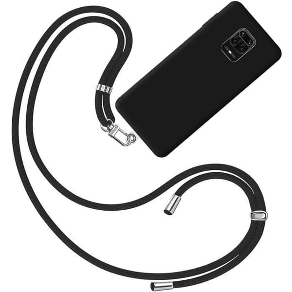 Skyddsfodral - E.F.CONNECTION - Redmi Note 9 Pro - Flexibelt - Svart - Rep- och stötbeständigt Svart
