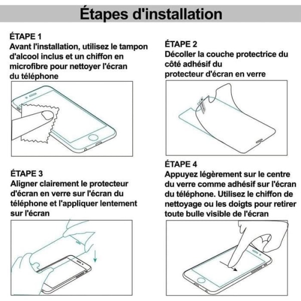 Hærdet glas til OPPO A73 4G - 2 stykker - Gennemsigtigt beskyttelsesglas Transparent