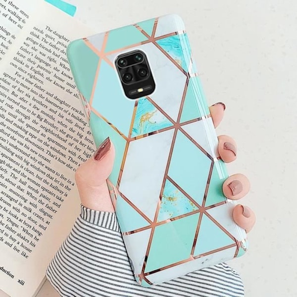 Skyddsfodral för Redmi Note 10Pro 4G - E.F.CONNECTION - Mjuk - Grön Grön