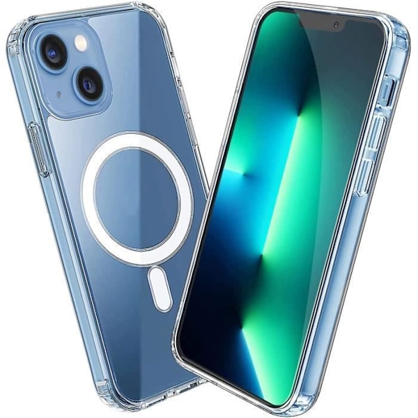 Coque - E.F.CONNECTION - iPhone 13 - Transparent - Mjuk - 6,1 tum Transparent